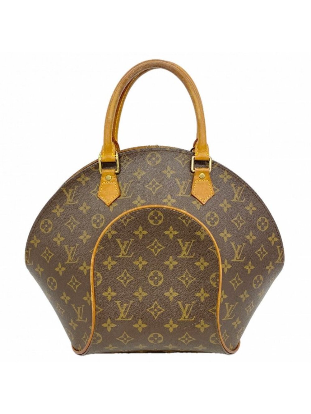 Louis Vuitton Handbag Monogram Ellipse MM Brown